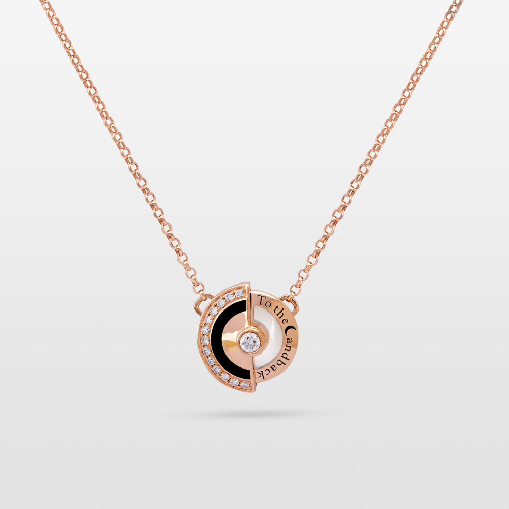 Dial-Up Diamond Pendant