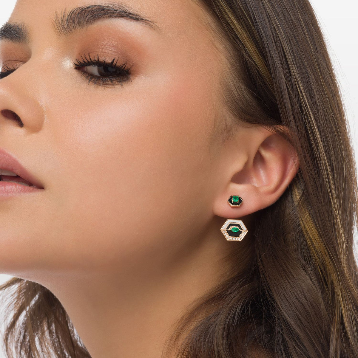Shine On Up & Down Earrings