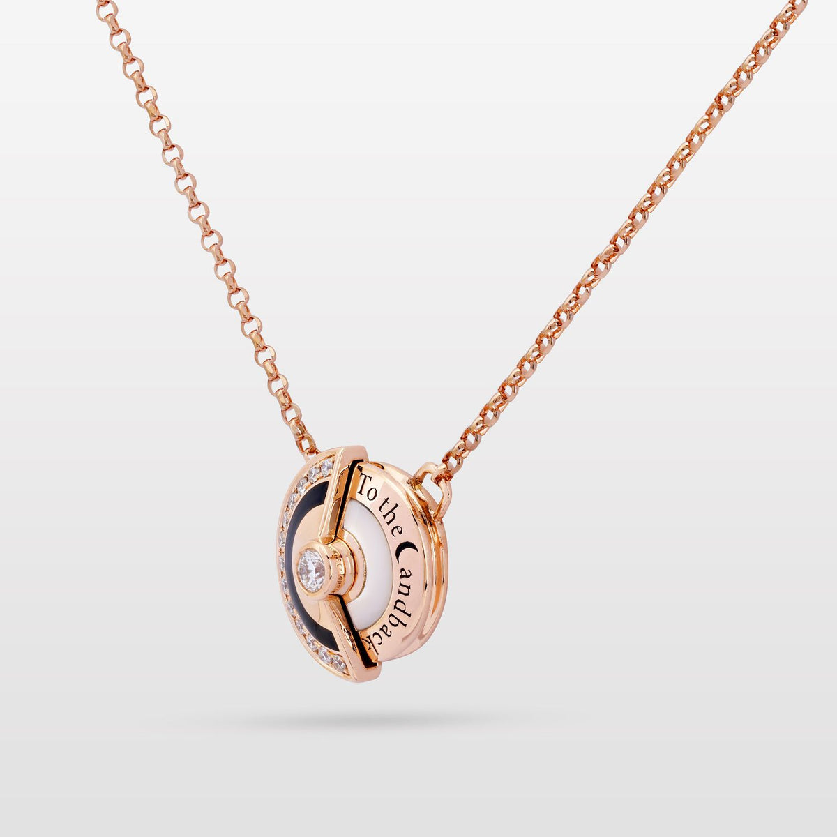Dial-Up Diamond Pendant