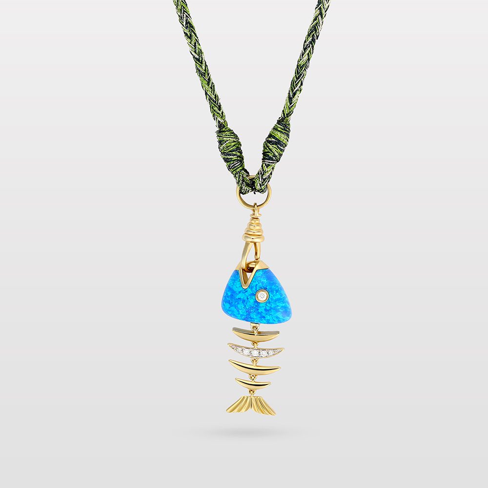 Bedouin Fishbone Adjustable Necklace
