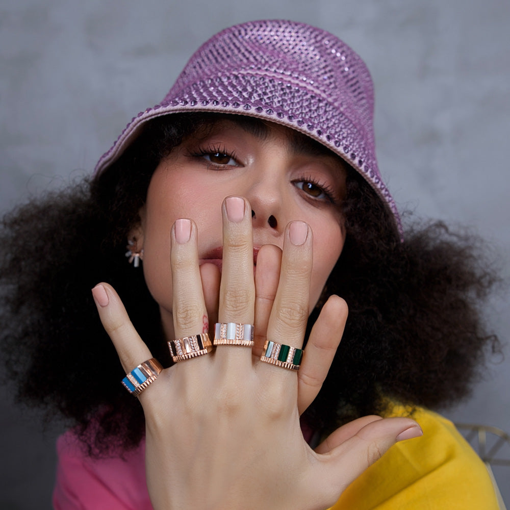 Urban Malachite Ring