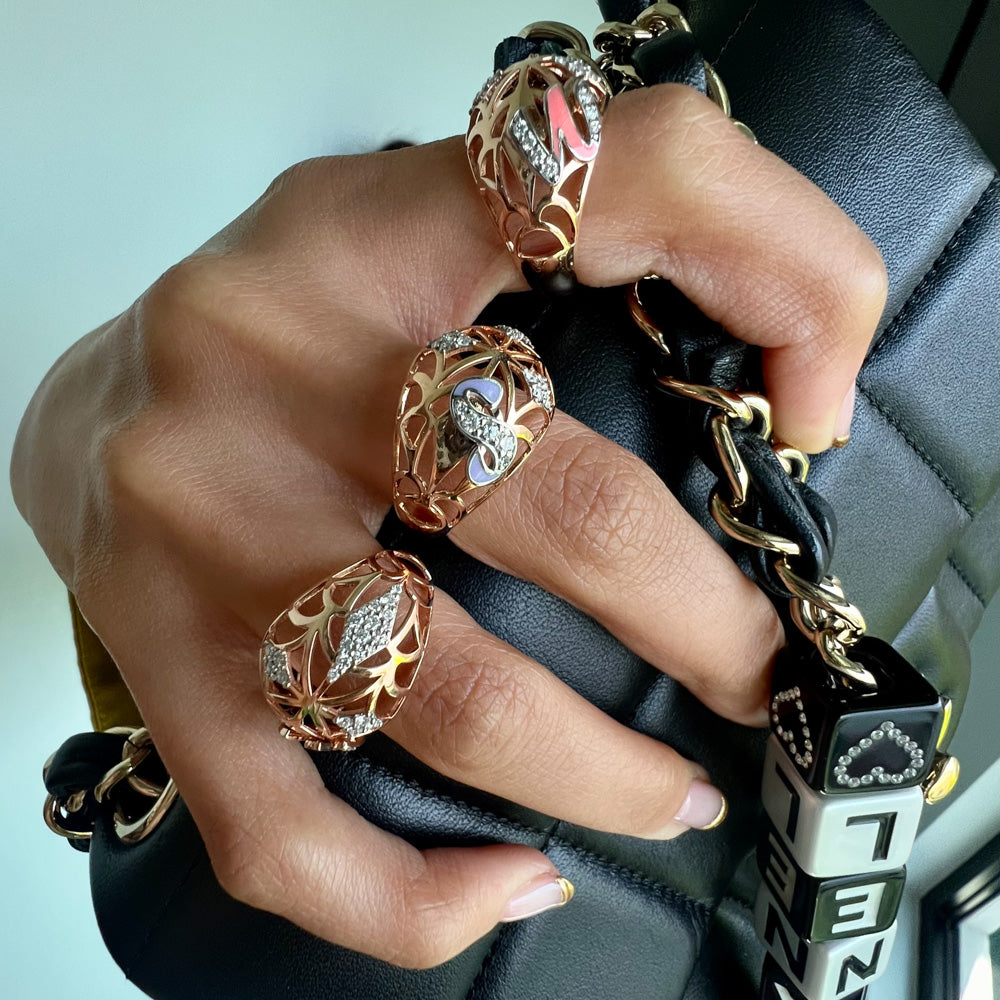 Retro Diamond Ring