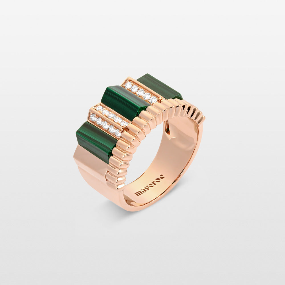 Urban Malachite Ring
