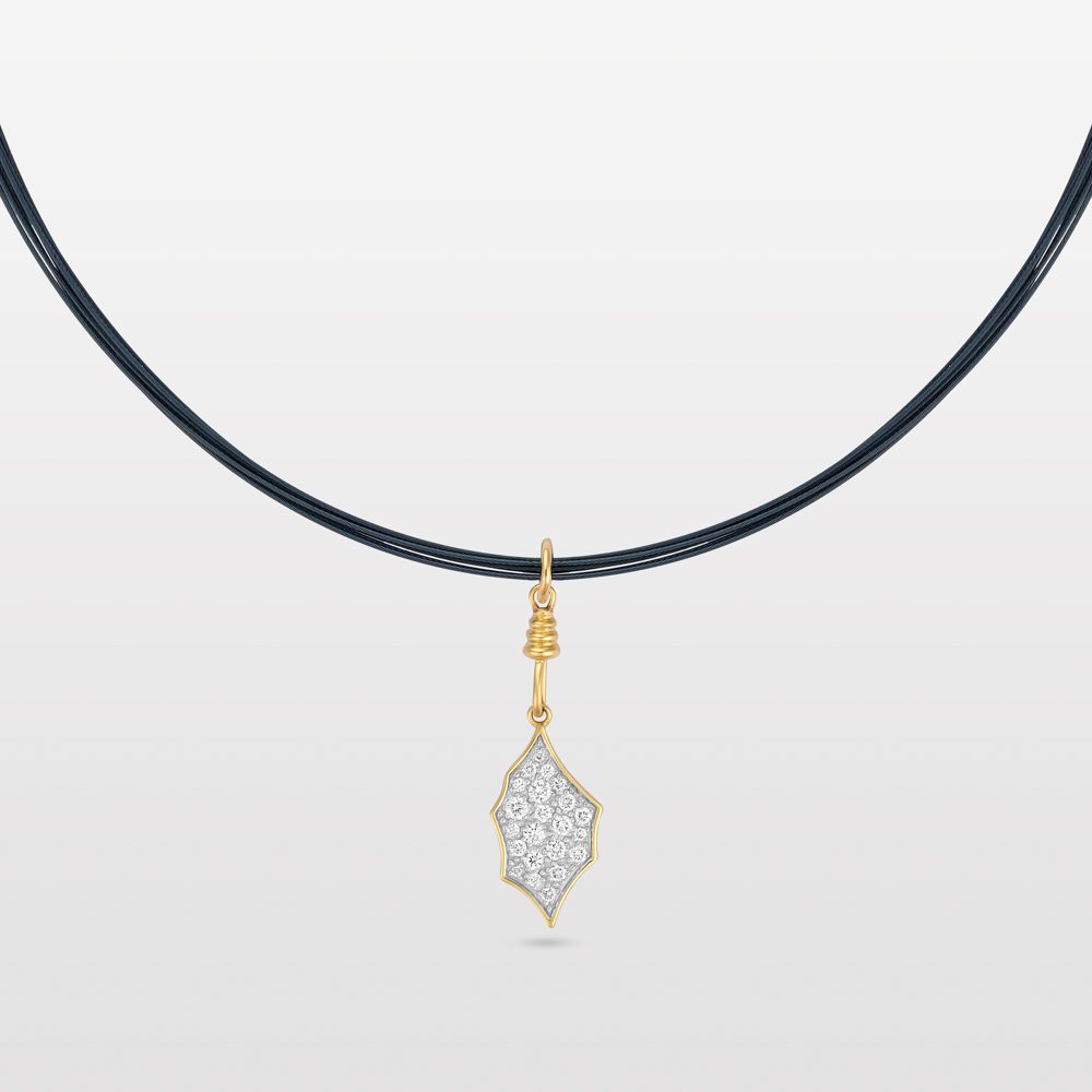 The Kasbah Diamond Necklace - Midnight Blue