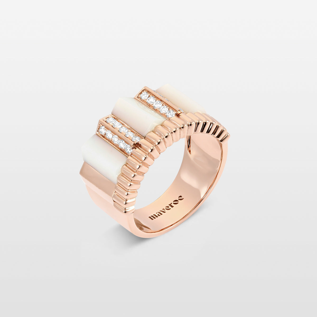 Urban Mother of Pearl Ring