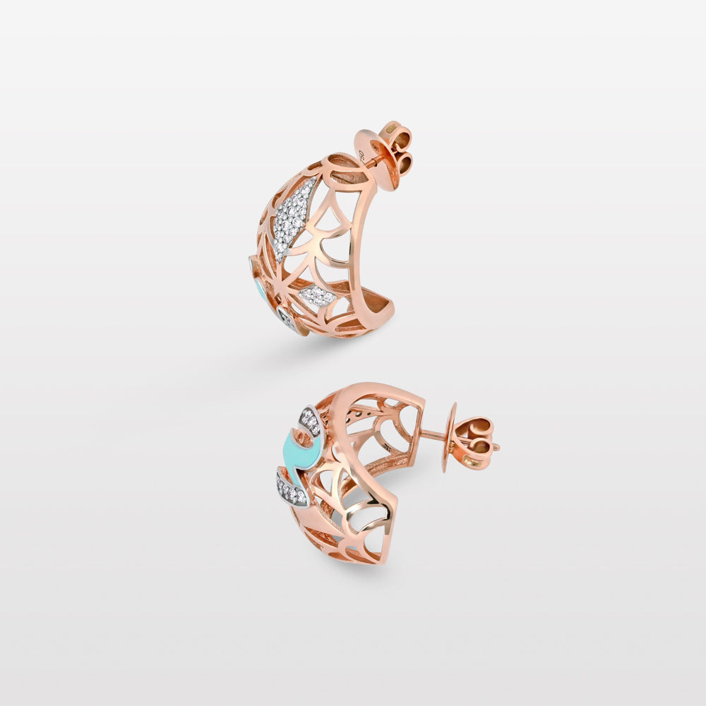 Retro Diamond Earrings