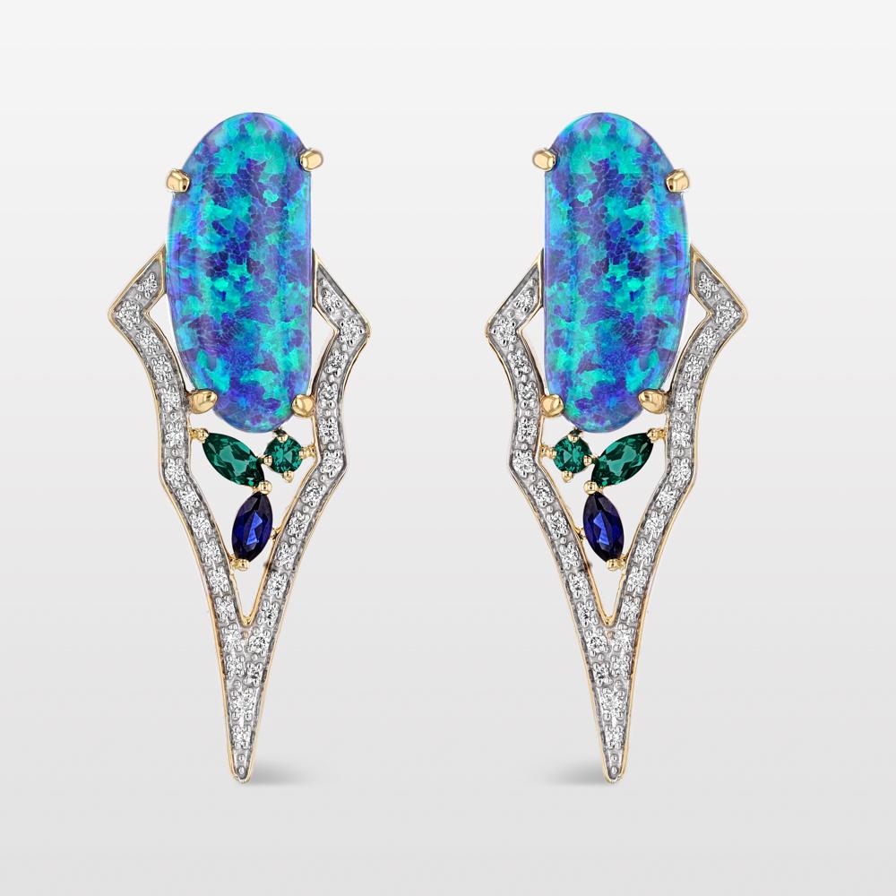 The Kasbah Statement Earrings