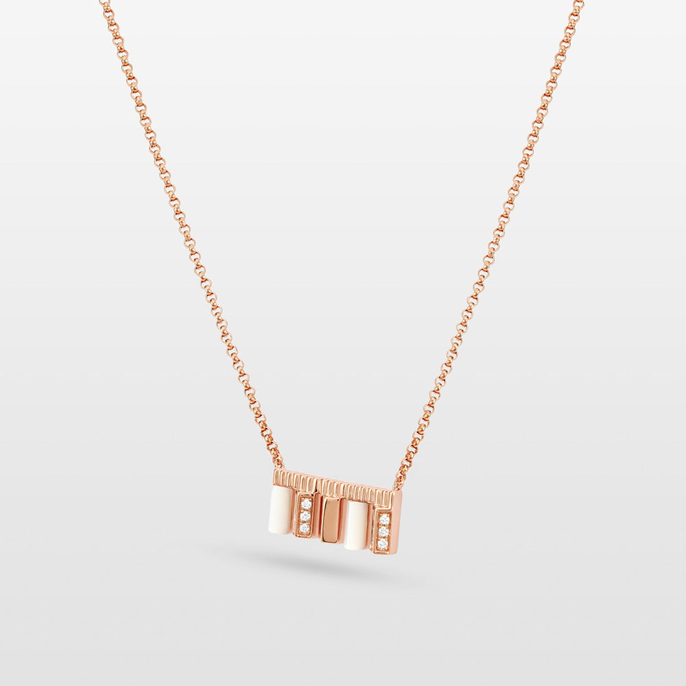 Urban Mother of Pearl Necklace