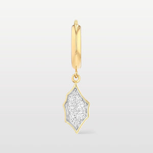 The Kasbah Single Diamond Hoop