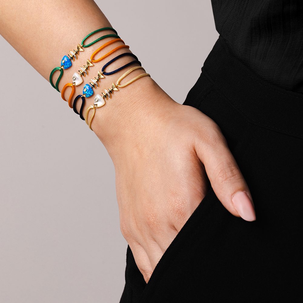 Bedouin Fishbone Adjustable Bracelet