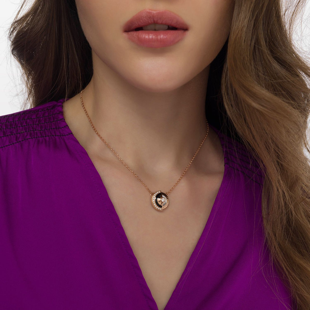 Dial-Up Diamond Pendant