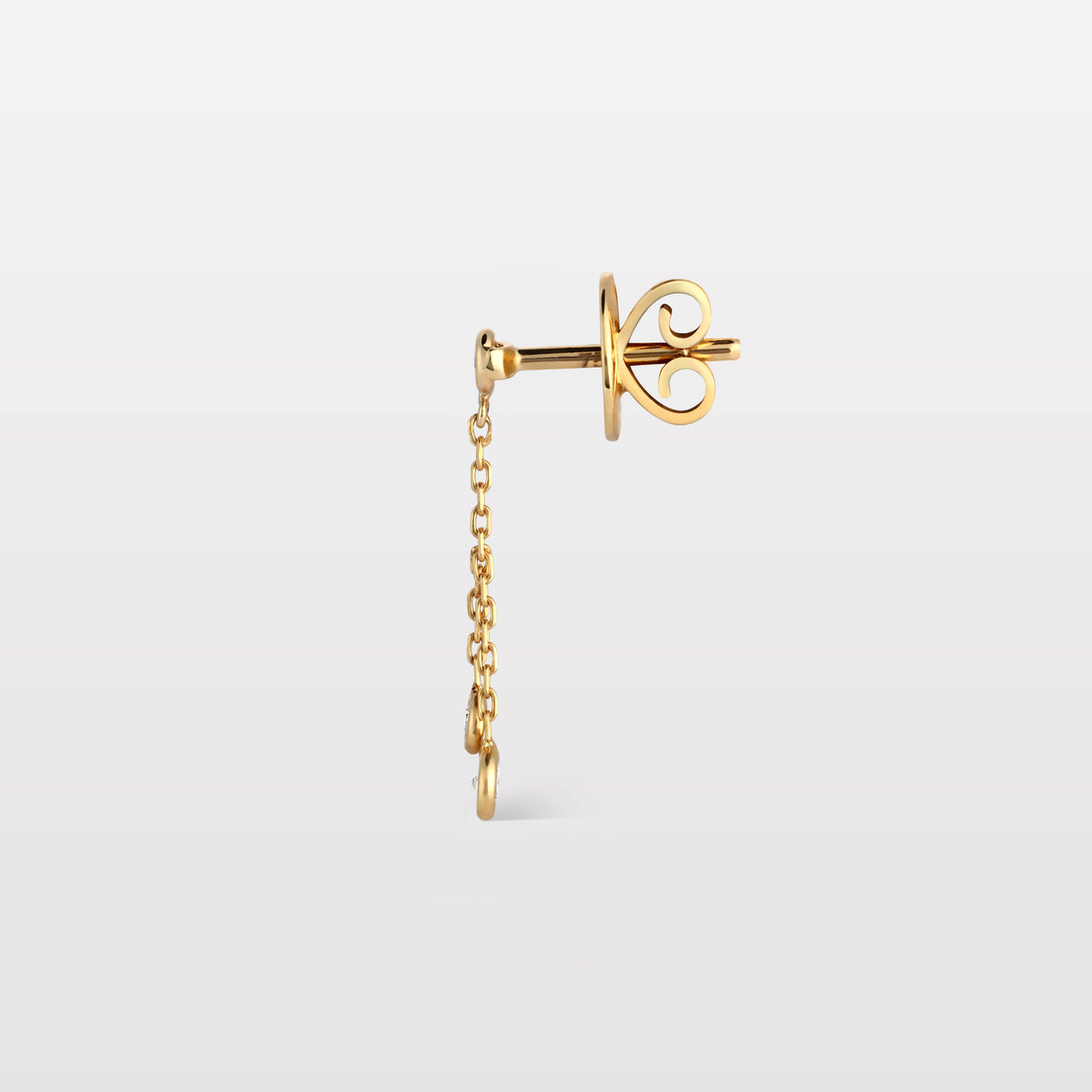 Bedouin Single Diamond Drop - Short