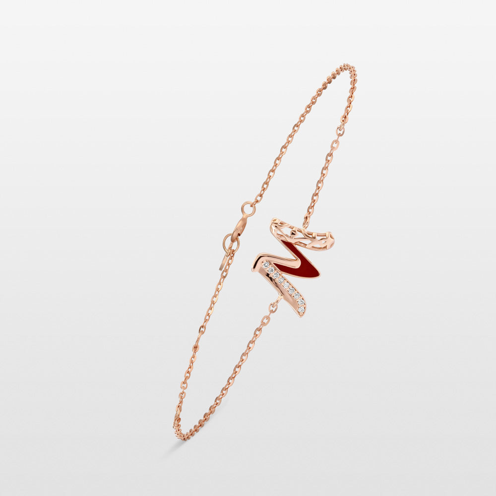 Retro Diamond Chain Bracelets