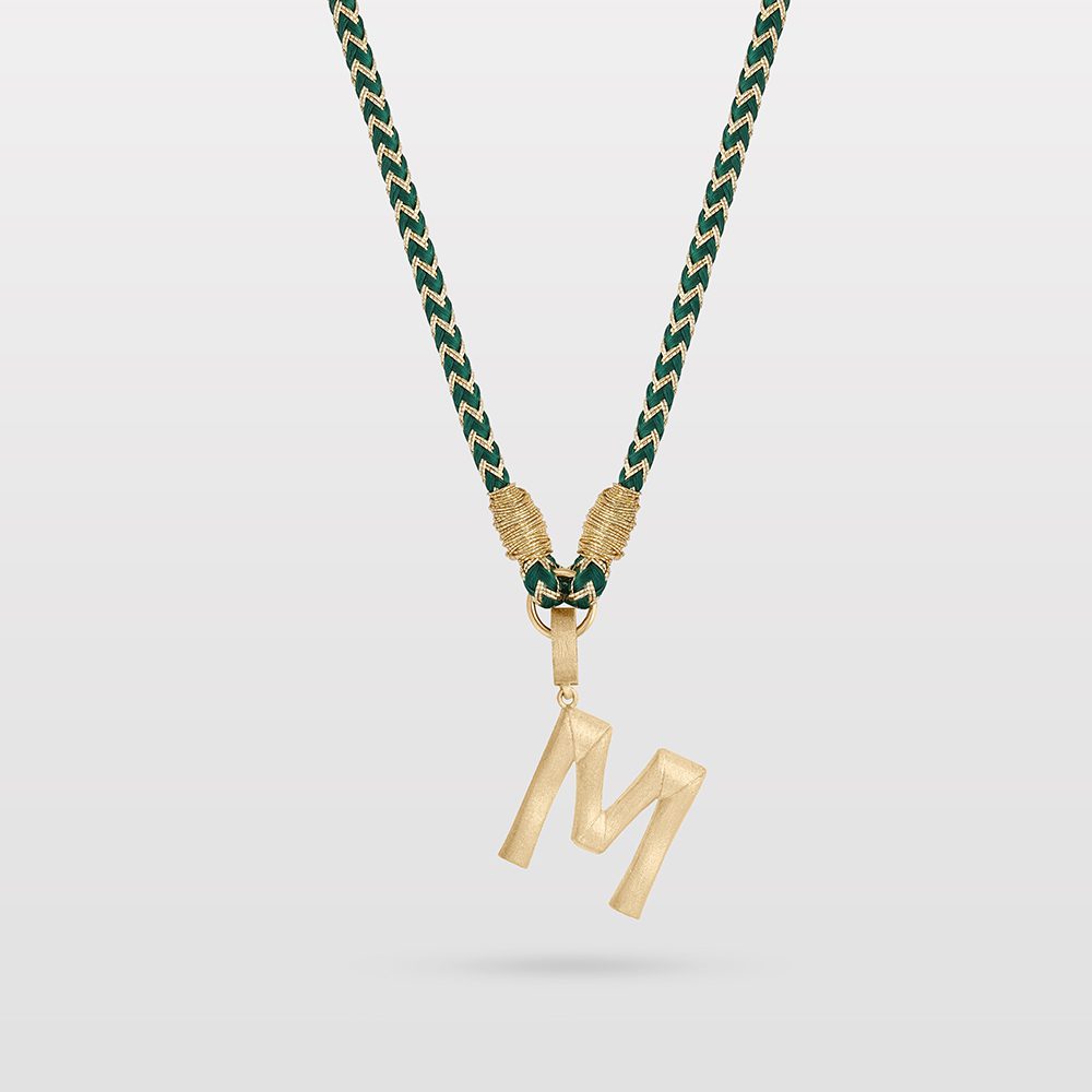 Bedouin English Letter Adjustable Necklace