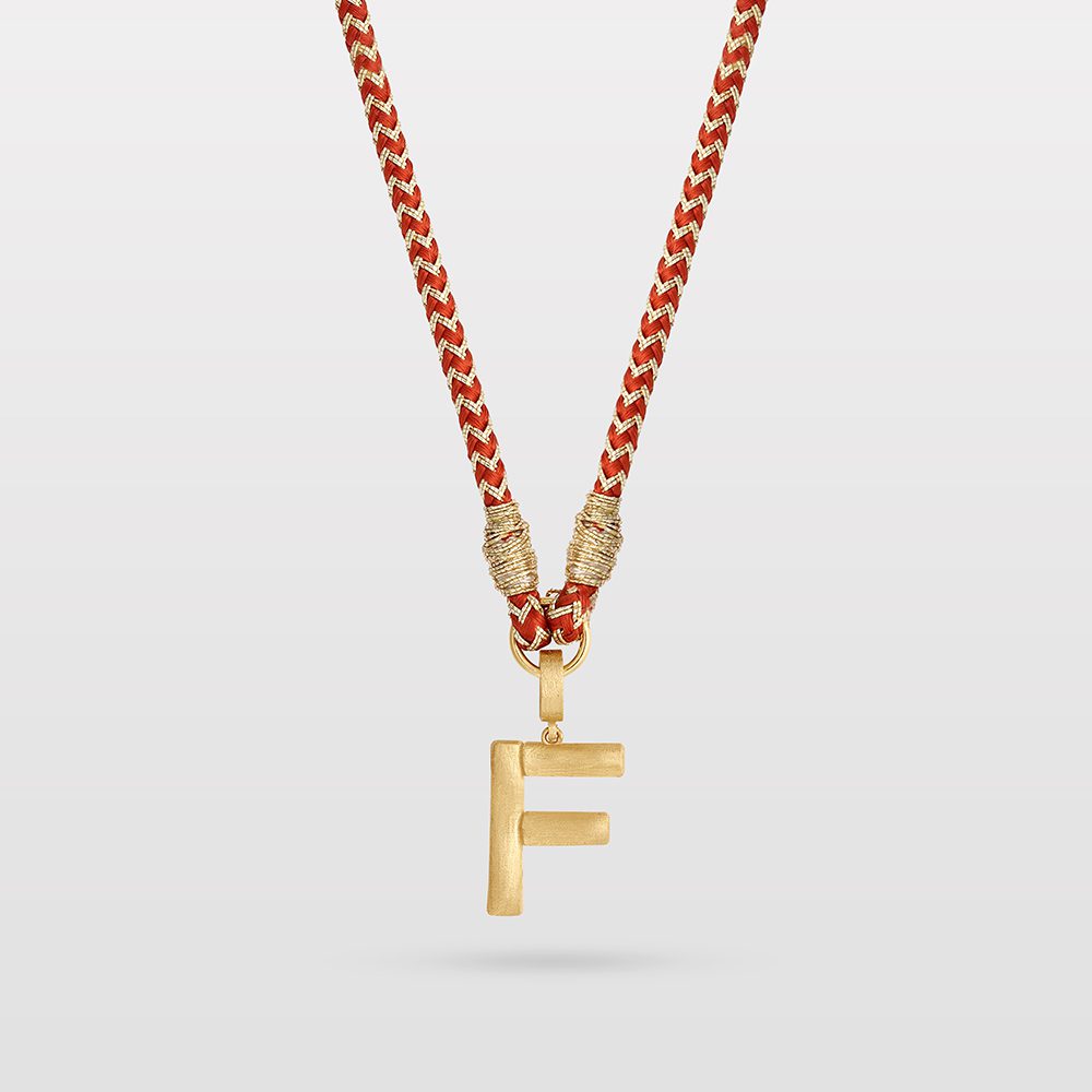 Bedouin English Letter Adjustable Necklace