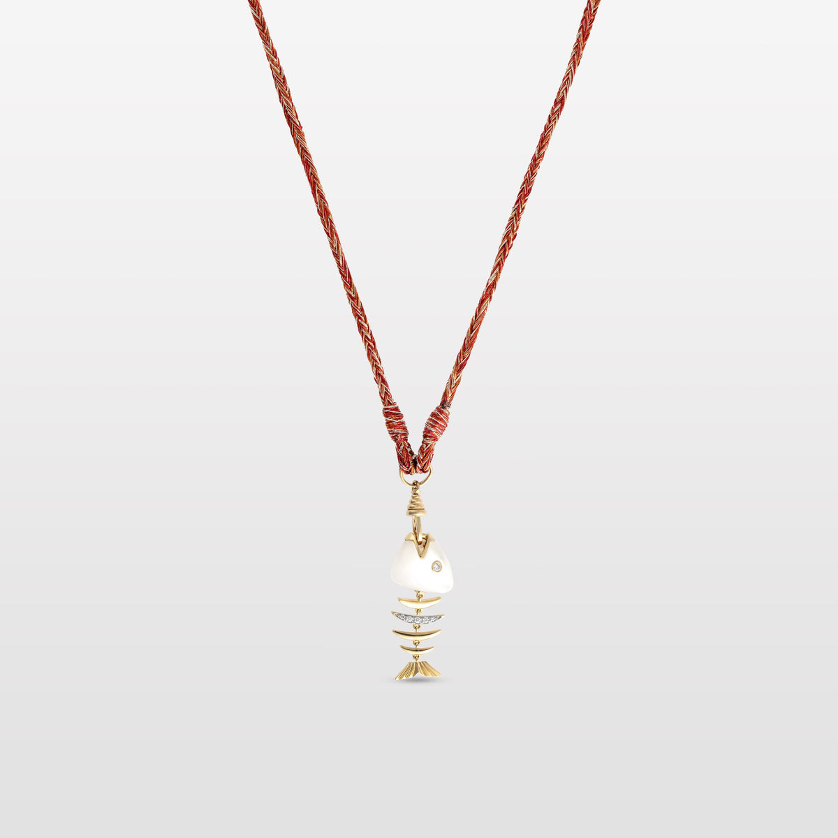Bedouin Fishbone Adjustable Necklace