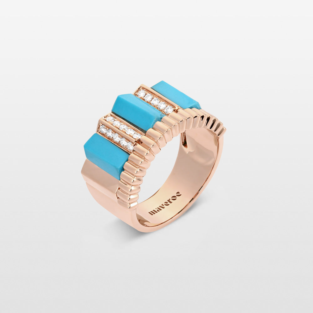 Urban Turquoise Ring