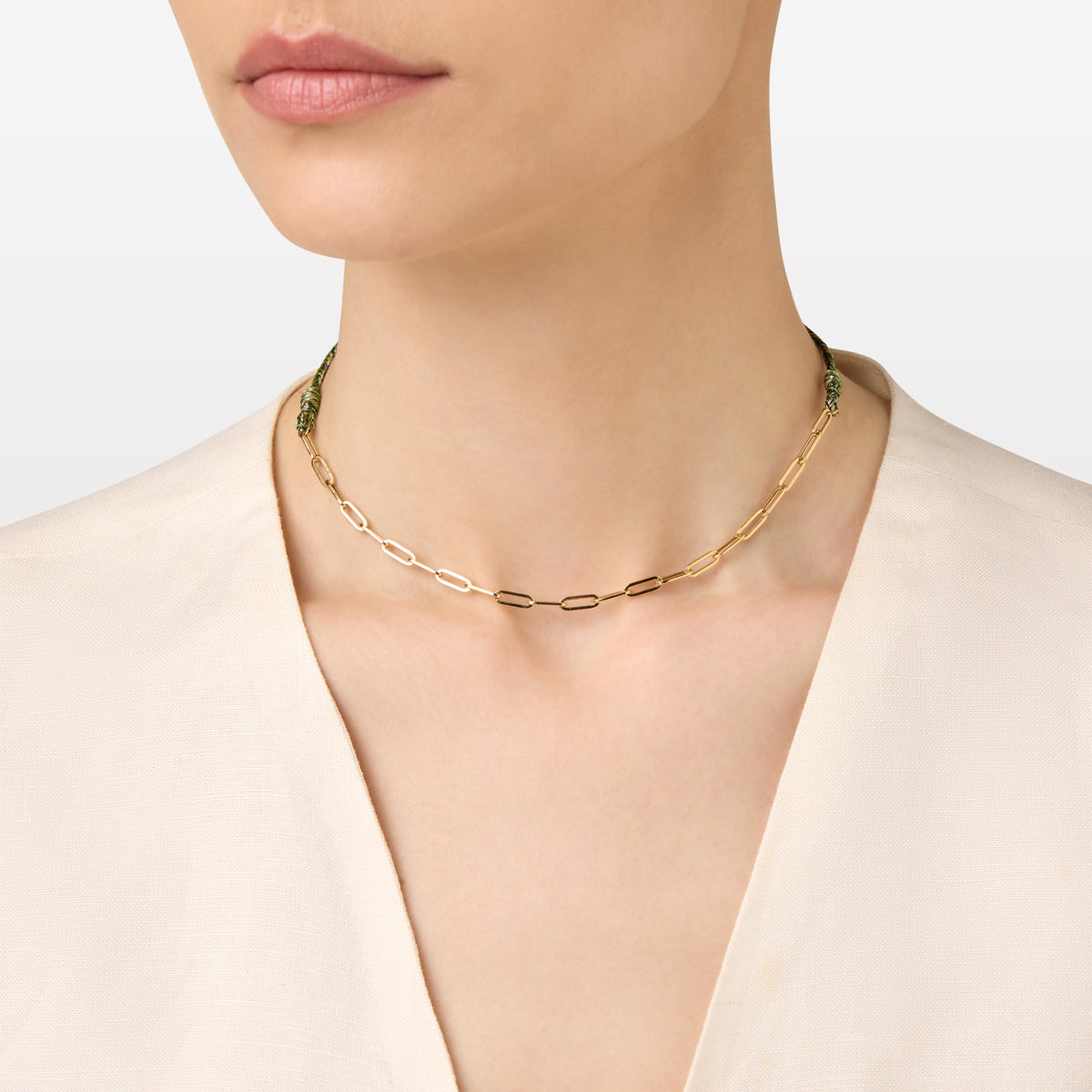Bedouin Half-Half Adjustable Necklace