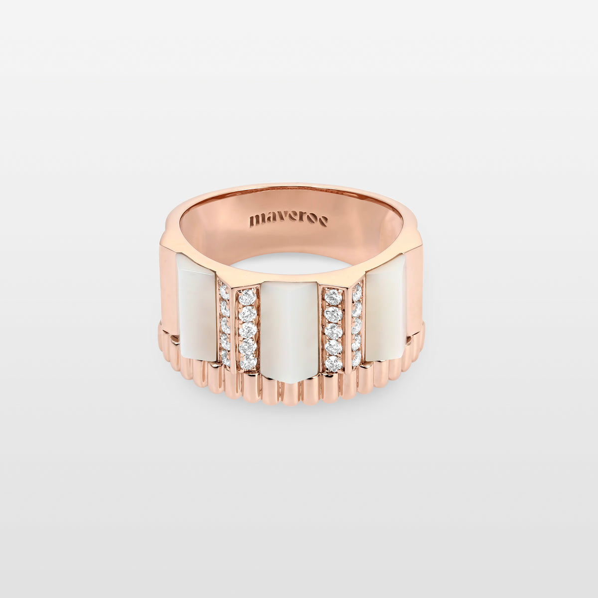 Urban Mother of Pearl Ring