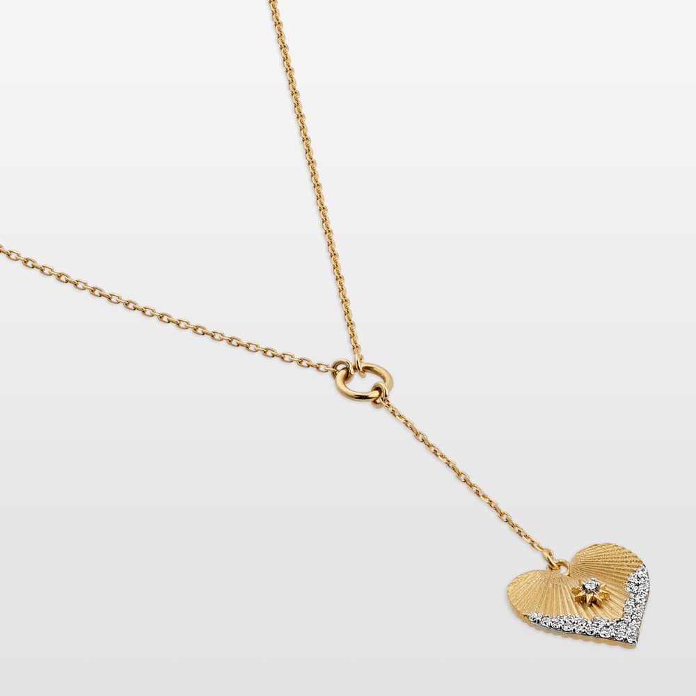 Heart Coded Star Necklace