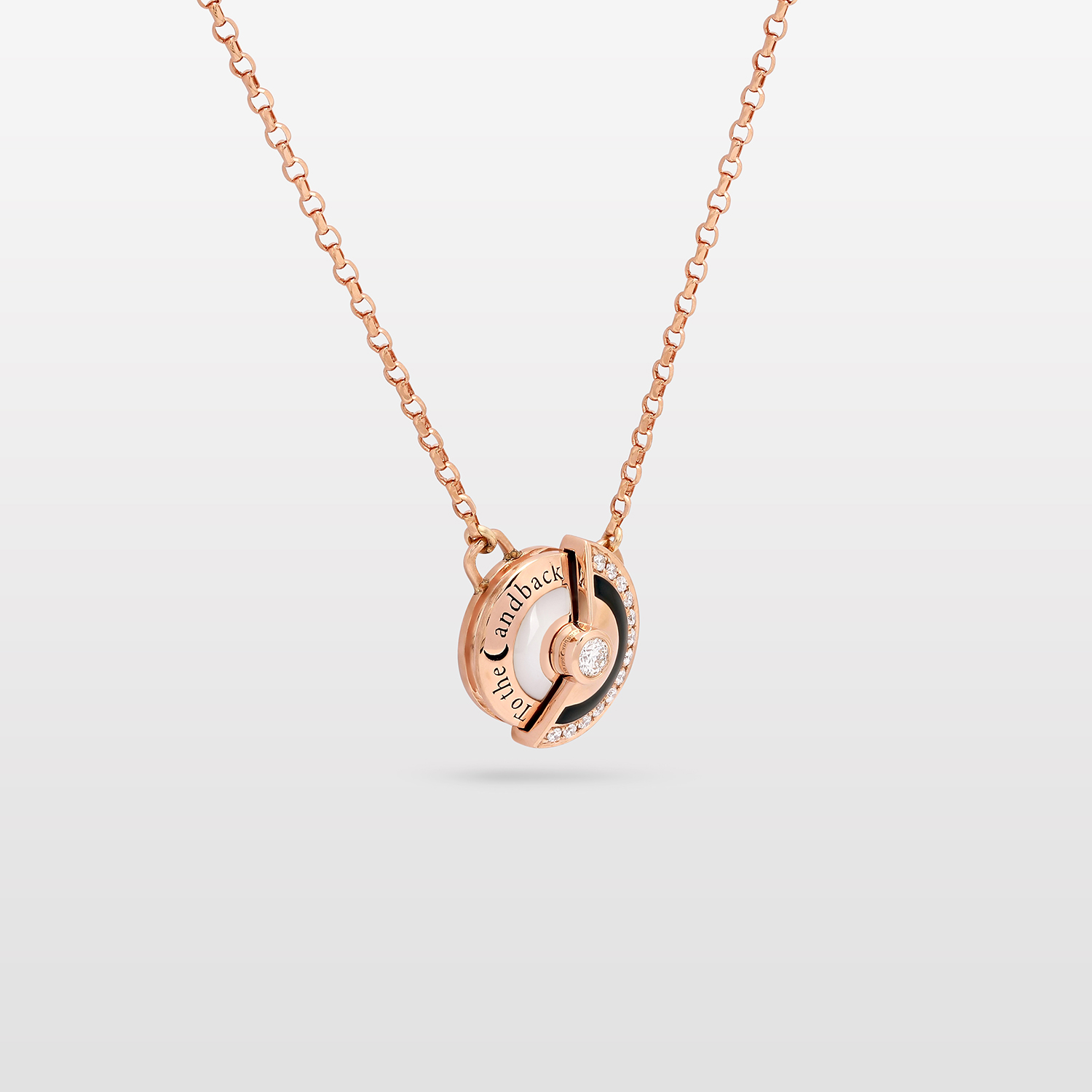 Dial-Up Diamond Pendant Small