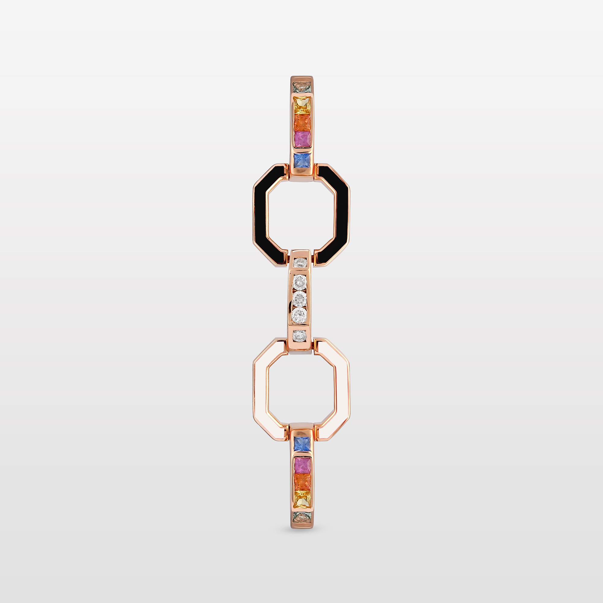 Dana Five Hoop Diamond Drops – Single