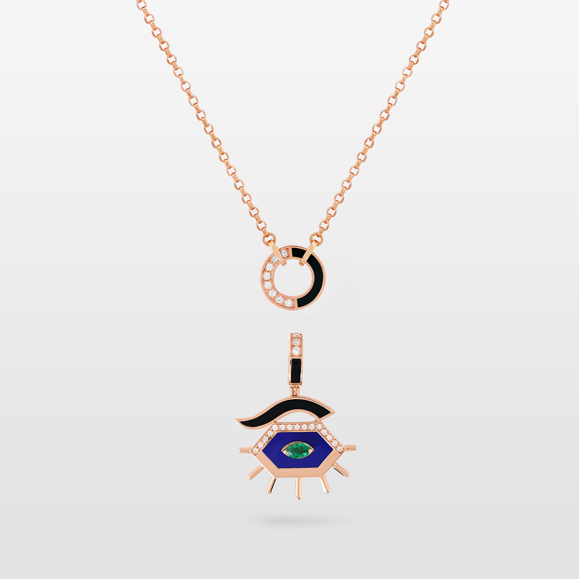 Behind Her Eyes Necklace
