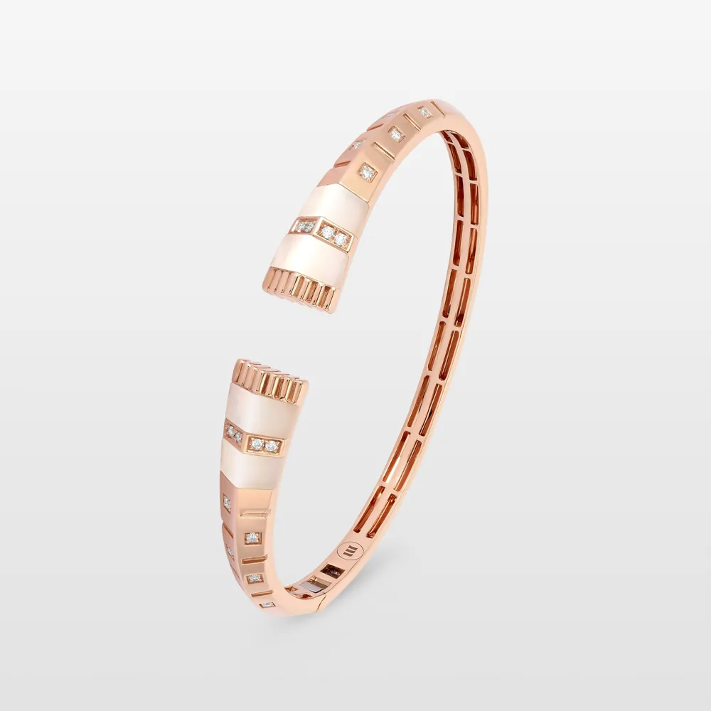 Urban Mother of Pearl Bangle