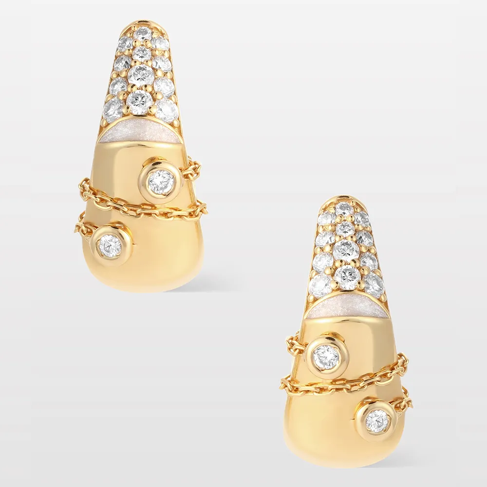 Bedouin Statement Diamond Hoops