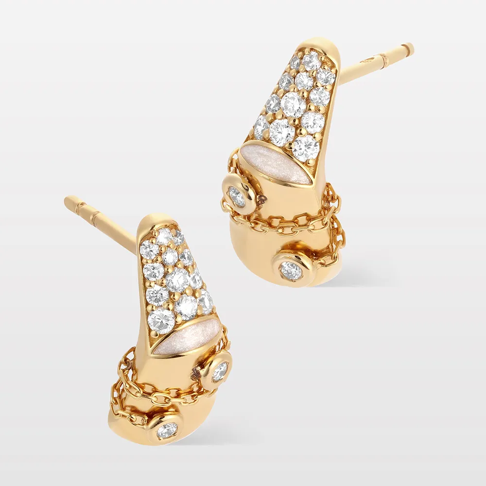 Bedouin Statement Diamond Hoops