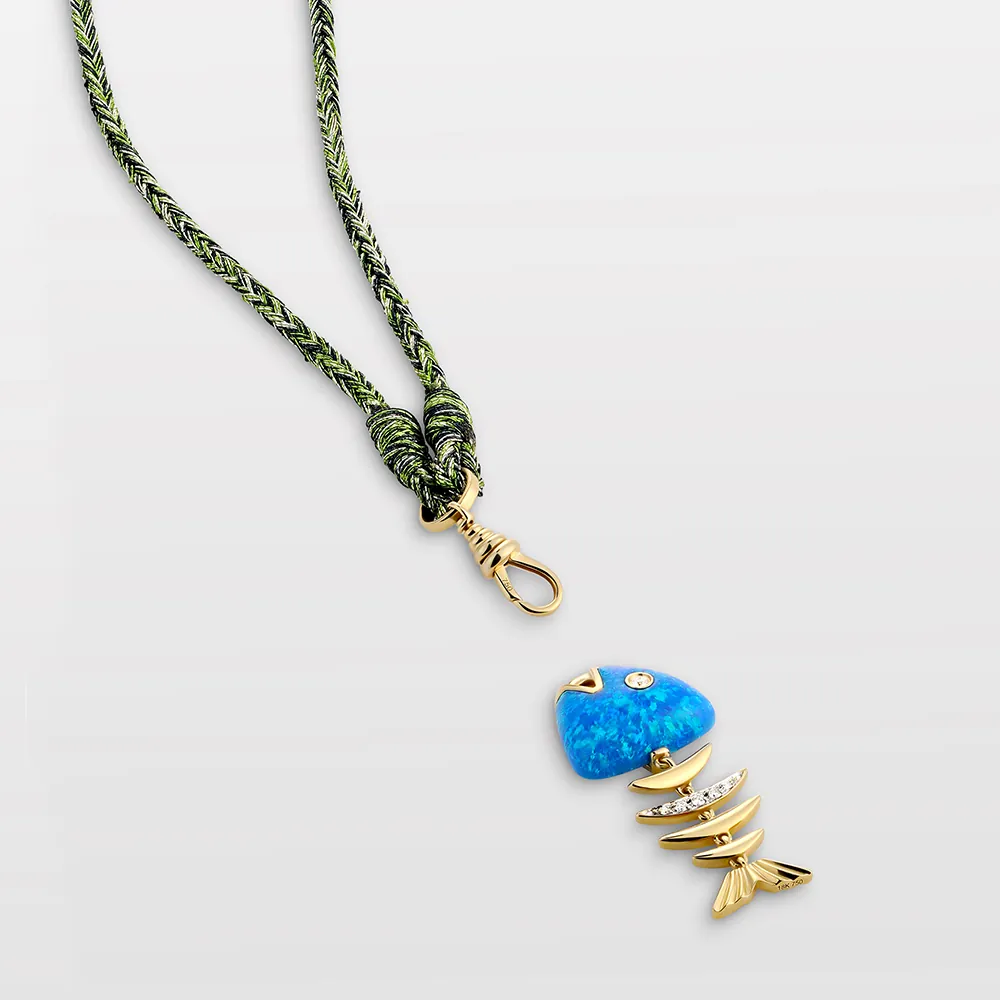 Bedouin Fishbone Adjustable Necklace