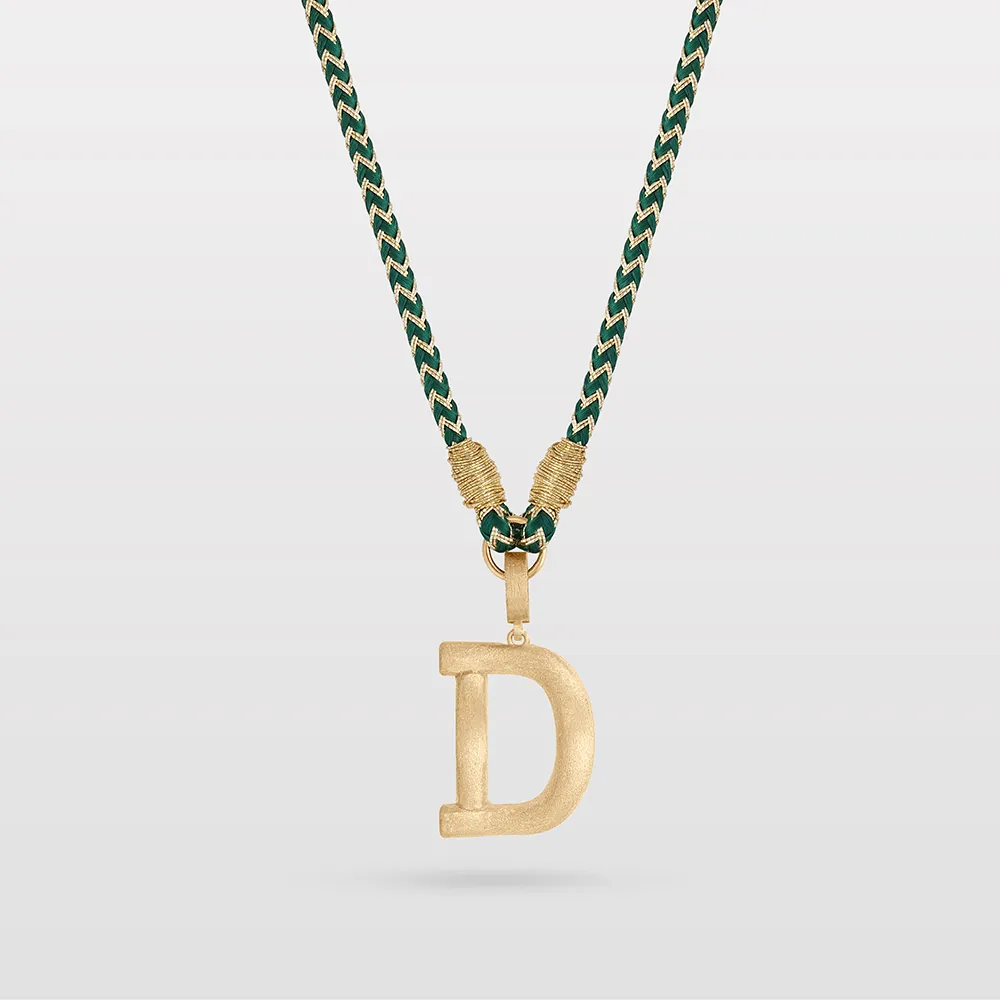 Bedouin English Letter Adjustable Necklace