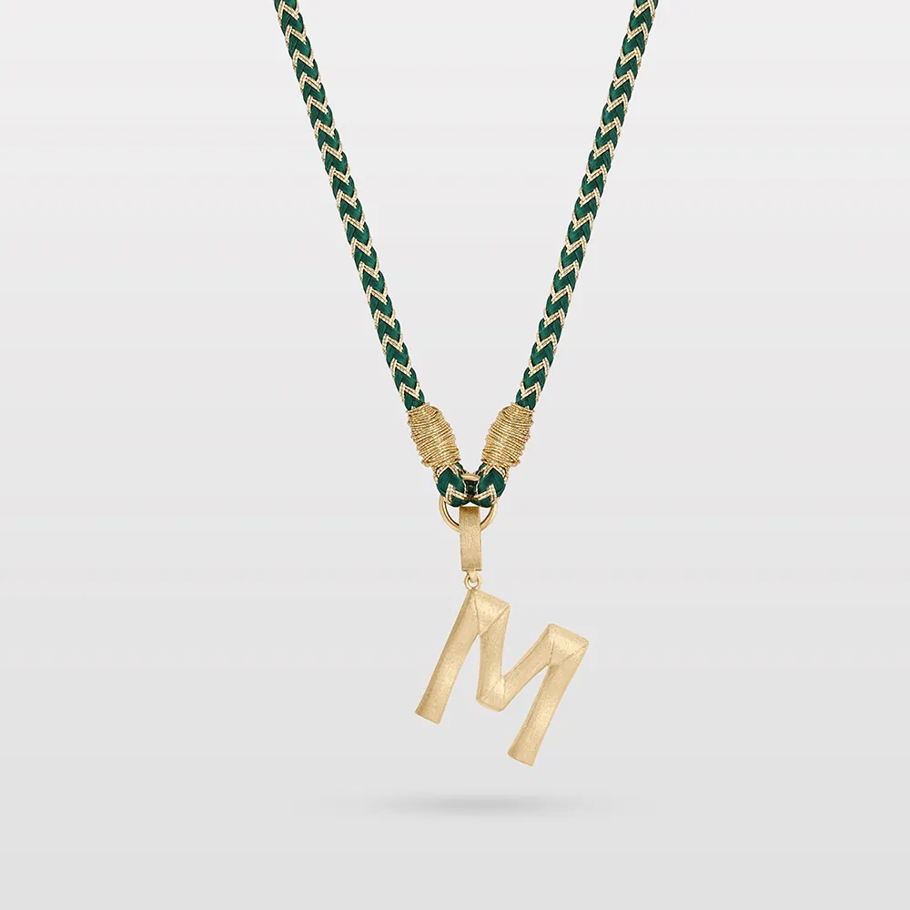 Bedouin English Letter Adjustable Necklace