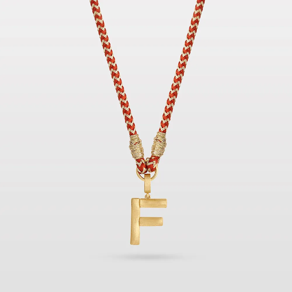 Bedouin English Letter Adjustable Necklace