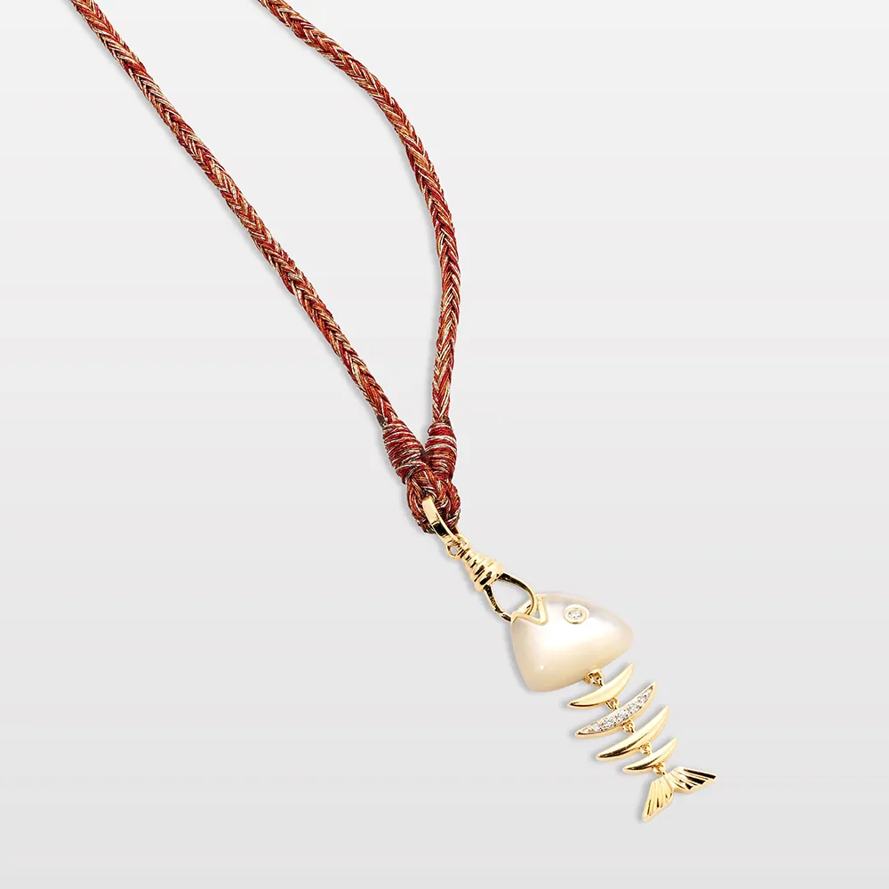 Bedouin Fishbone Adjustable Necklace