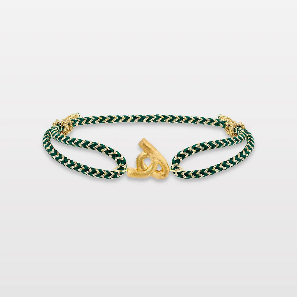 Bedouin Arabic Letter Adjustable Bracelet