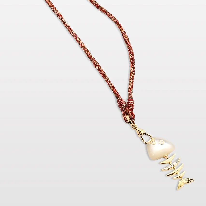 Bedouin Fishbone Adjustable Necklace