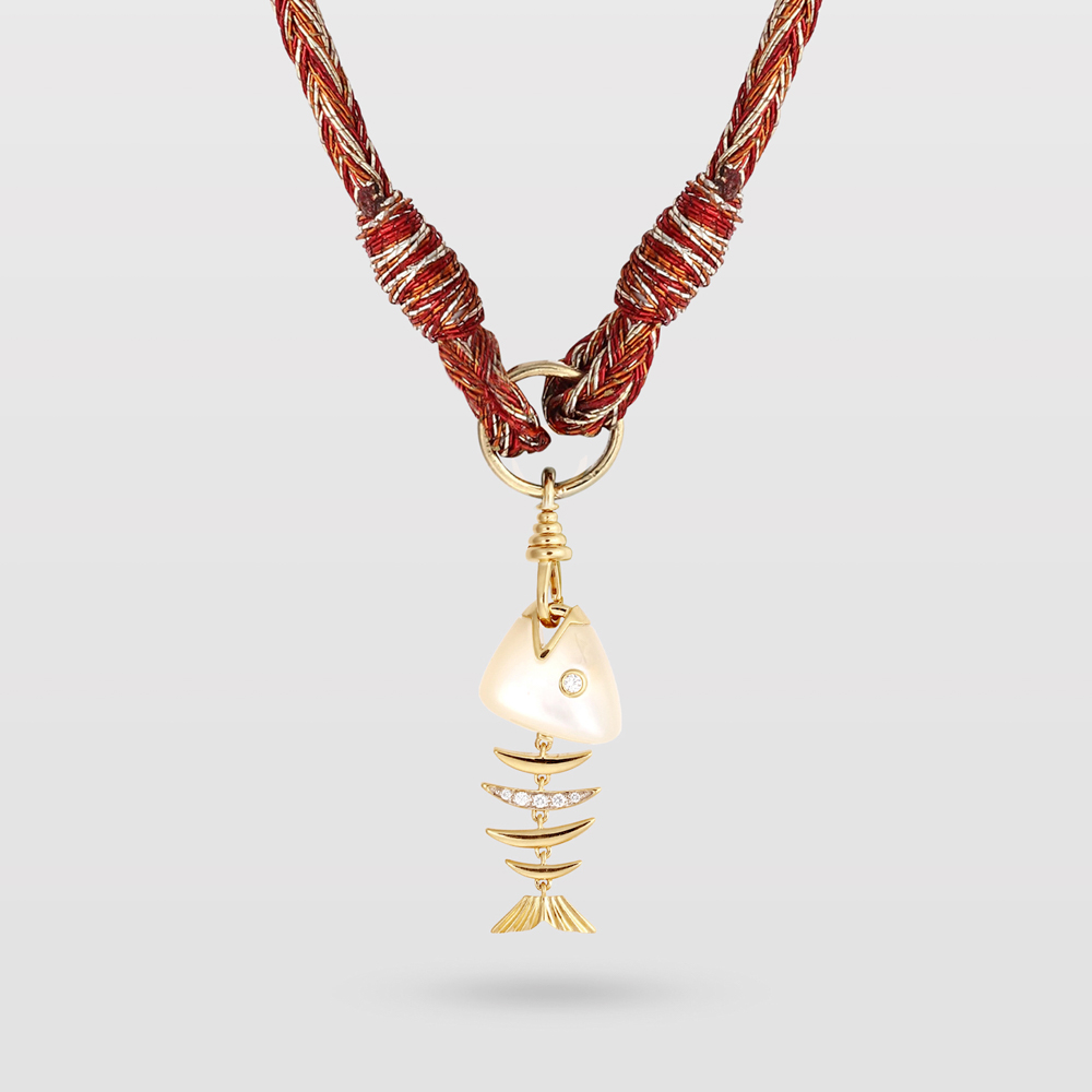 Bedouin Fishbone Adjustable Necklace