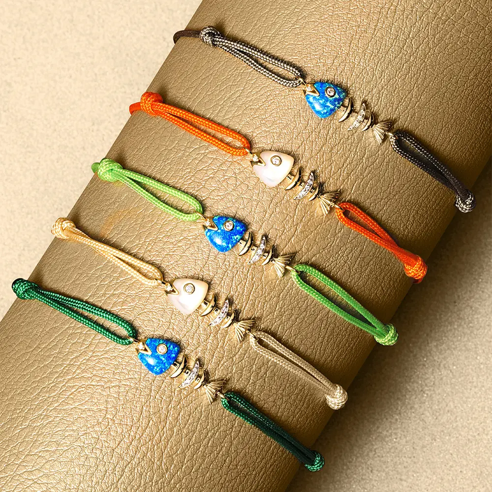 Bedouin Fishbone Adjustable Bracelet
