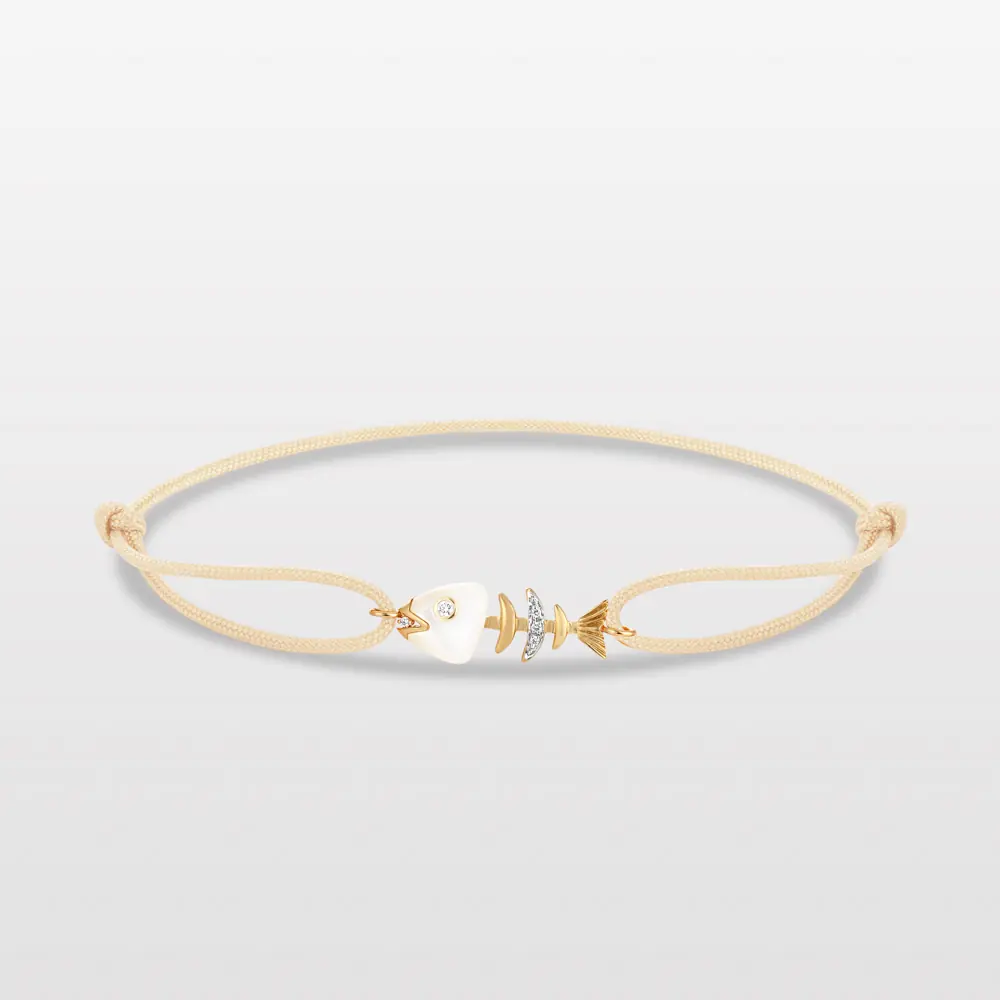 Bedouin Fishbone Adjustable Bracelet