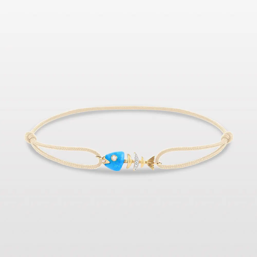 Bedouin Fishbone Adjustable Bracelet