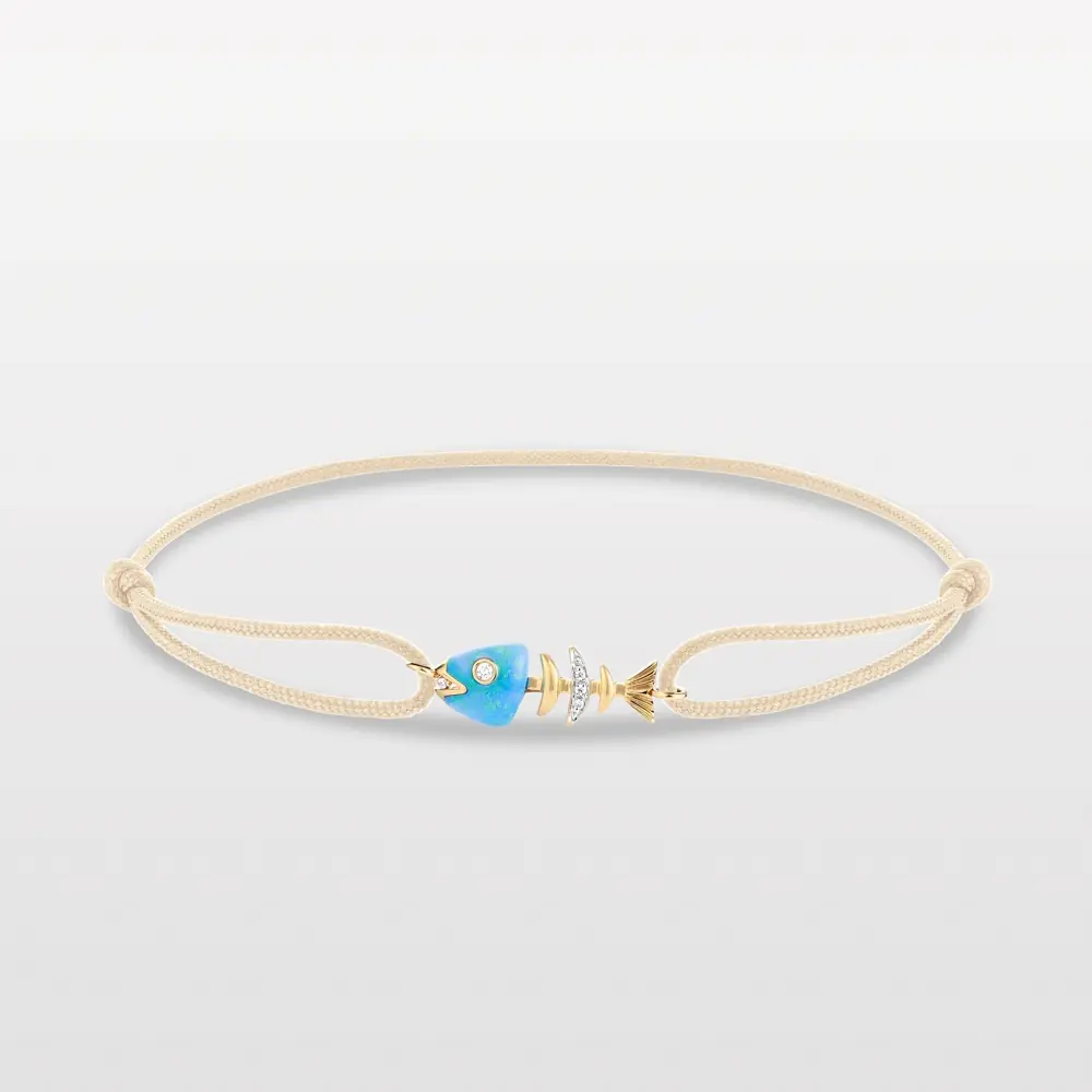 Bedouin Fishbone Adjustable Bracelet