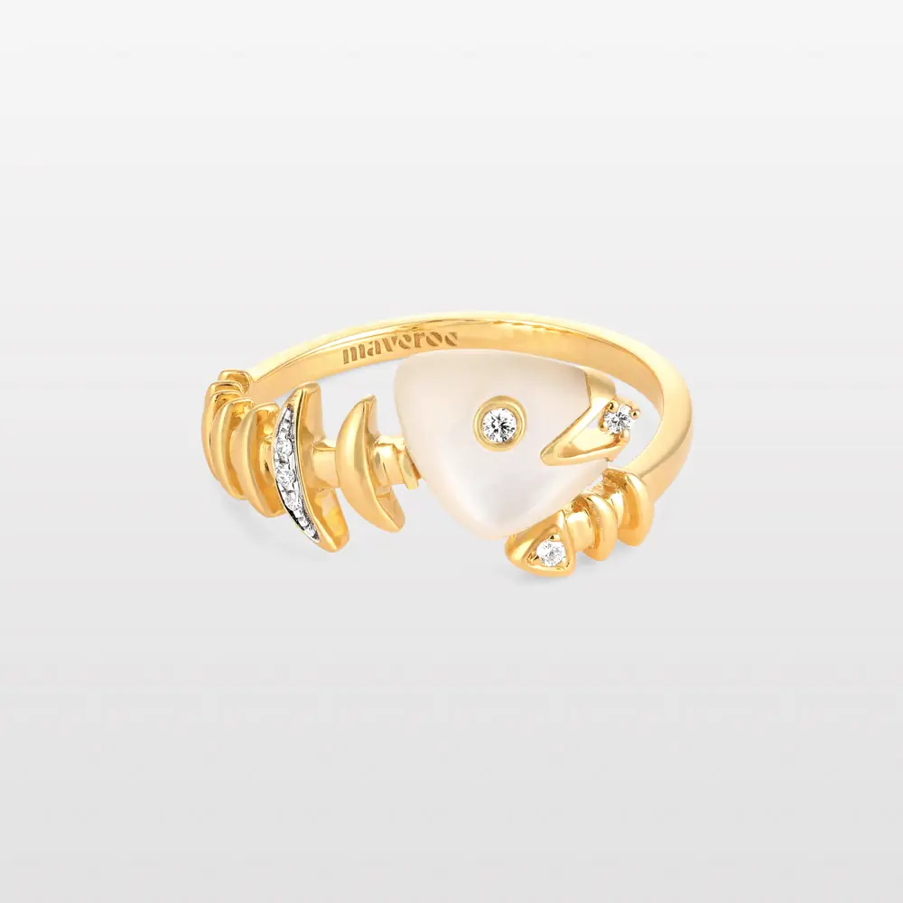Bedouin Fishbone Ring