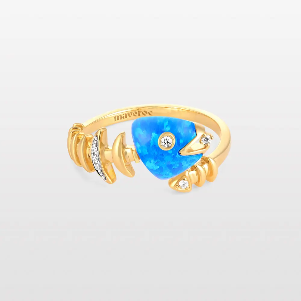 Bedouin Fishbone Ring