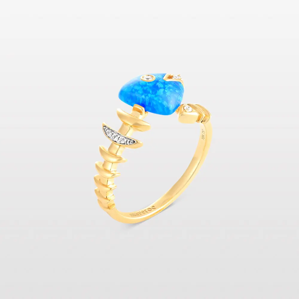 Bedouin Fishbone Ring