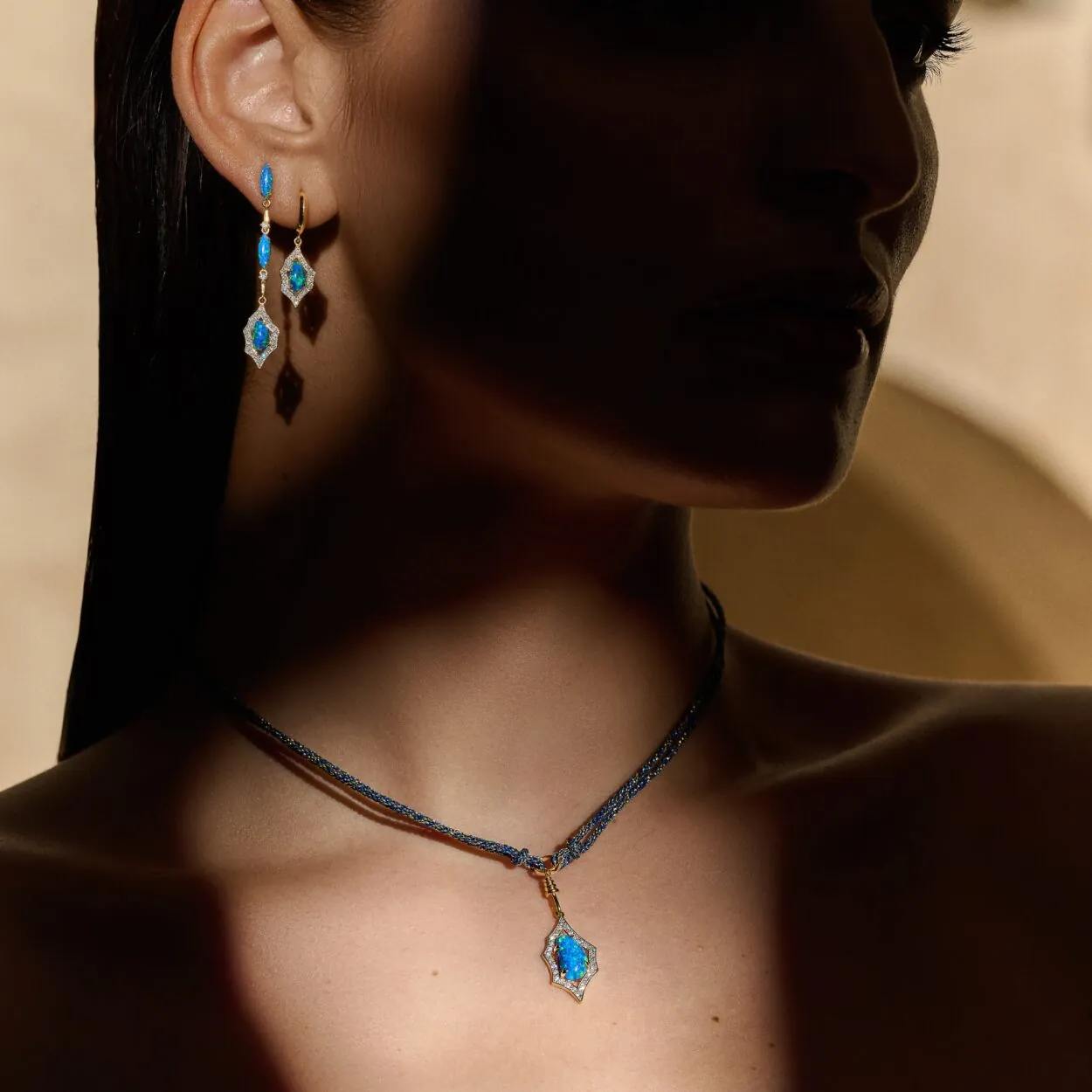 The Kasbah Adjustable Thread Necklace
