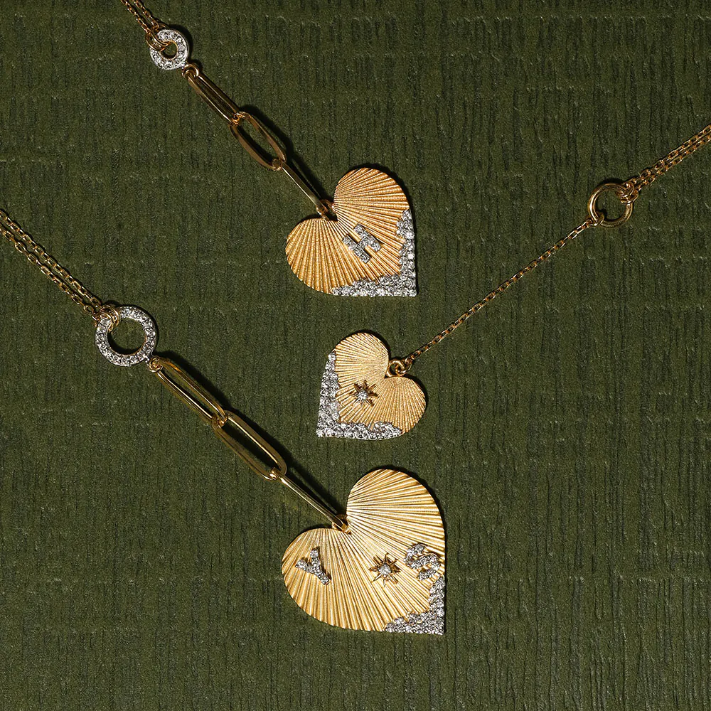 Heart Coded Star Necklace – 1.2cm