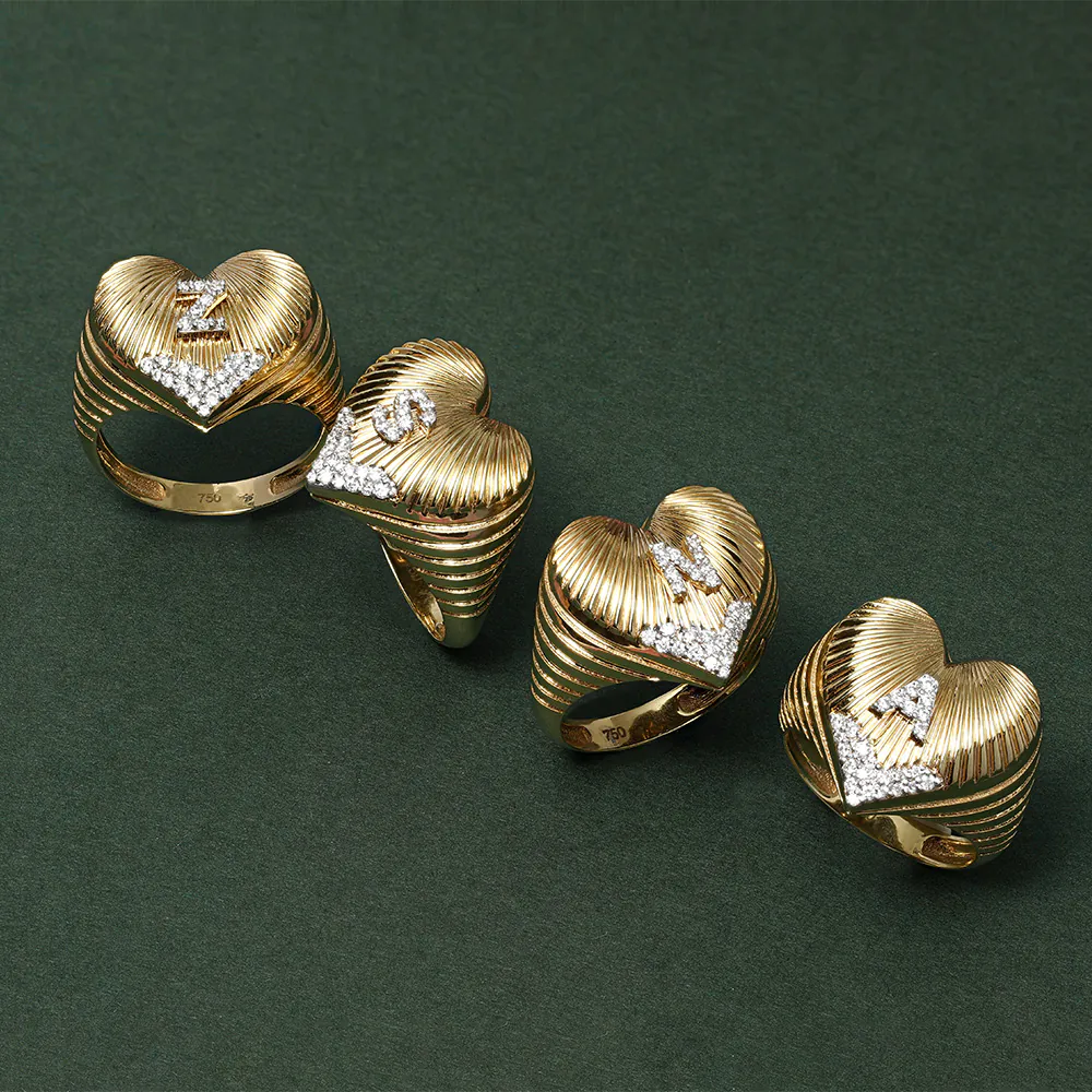Heart Coded Ring