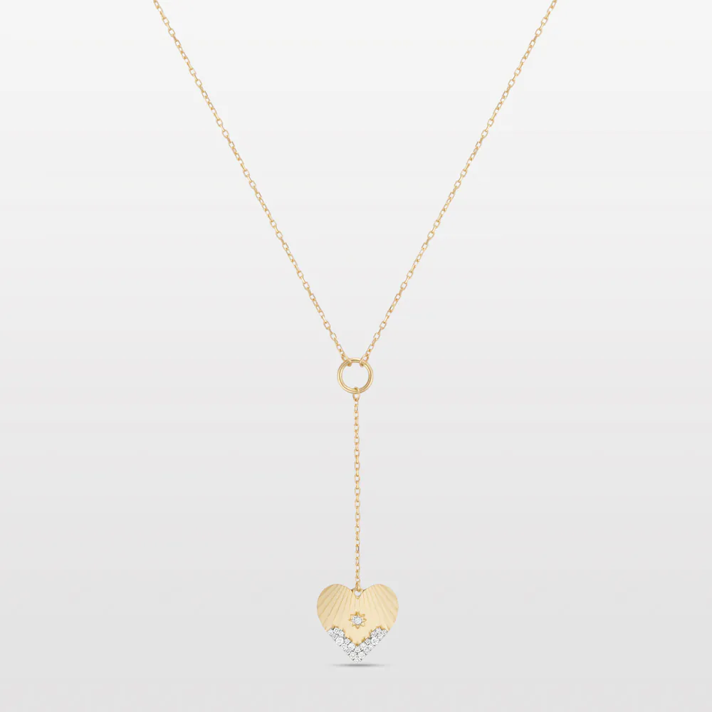 Heart Coded Star Necklace