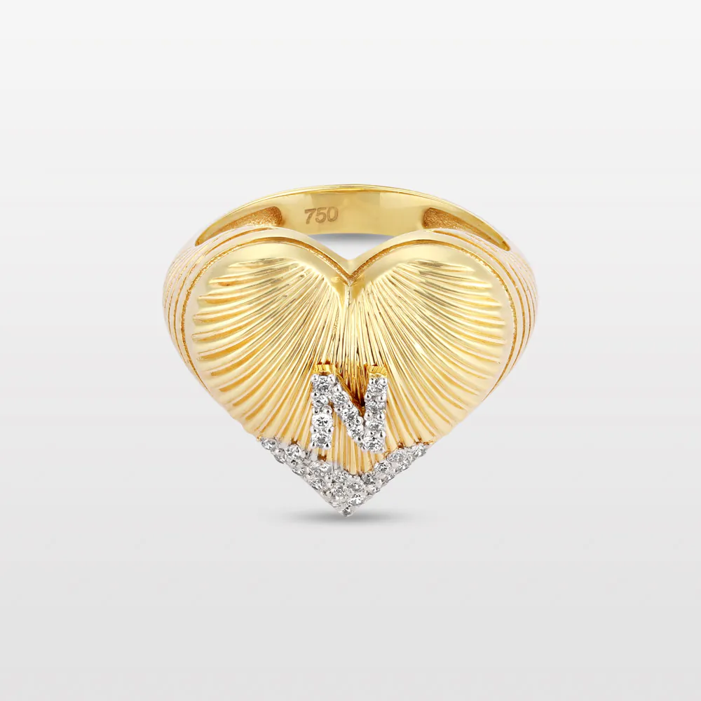 Heart Coded Ring
